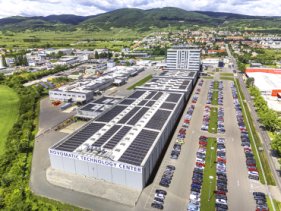 NOVOMATIC Headquater Gebäude von außen in Gumpoldskirchen