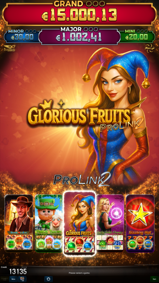 Impera PROLINK™2_menu_Glorious Fruits™