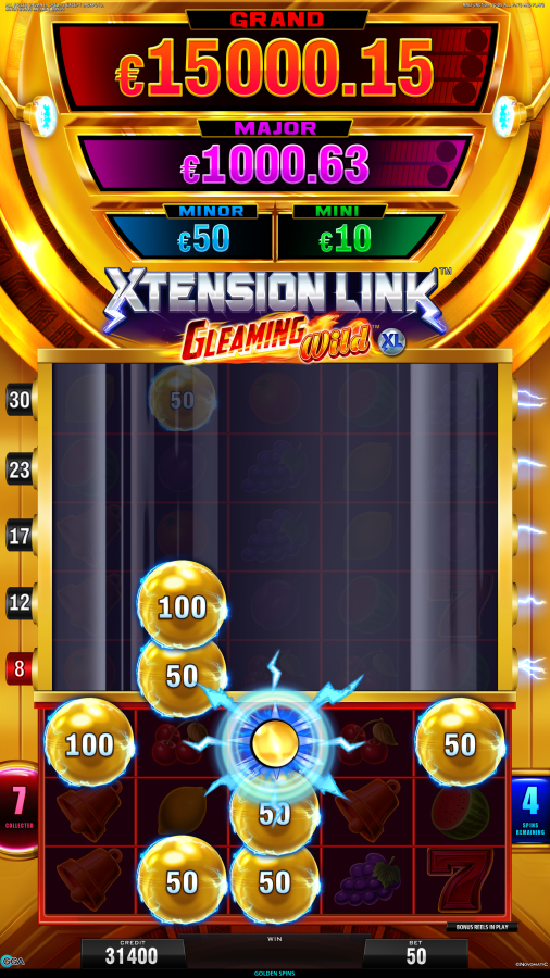 Gleaming Wild golden spins 02